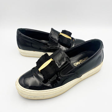 Salvatore Ferragamo Bara Patent Slip-On 115613887