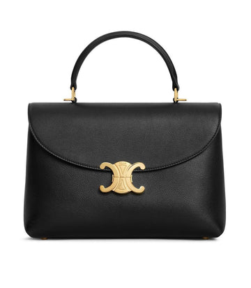 CELINE ミディアム ニノ バッグ サプリ カーフスキン ブラック 117523FXK 38NO 115630505