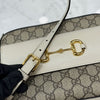 Gucci 1955 Horsebit Small Camera Bag White 115649650 [P]