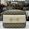 Gucci 1955 Horsebit Small Camera Bag White 115649650 [P]