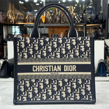 DIOR オブリーク ブック トート レザー バッグ スモール M1325 115651109