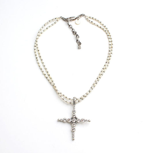 Other Brand Dirberkern Cross Baroque Pearl Necklace 115666030