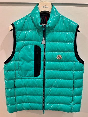 Moncler USEDOM Mint Green Vest 115717391