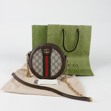 GUCCI Ophidia Mini Runder Schulter Crossbody-Bag 550618 115420949