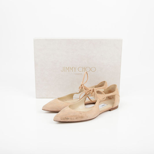 JIMMY CHOO Flache Mules mit Riemen Größe 35 115499894