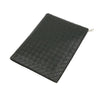 BOTTEGA VENETA Schwarze Intrecciato Halbe Reißverschluss Dokumententasche Clutch / 607479 115745907 [P]