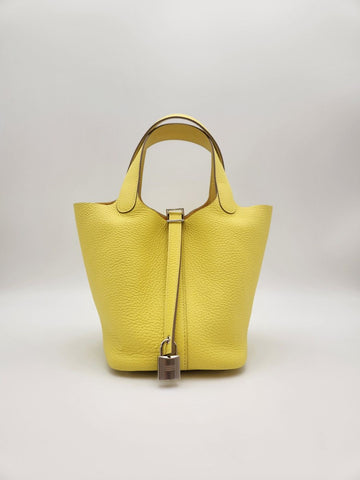 Hermes Lock Picoten 18 B (2023) Stamp Lime Condition A+ 115746457