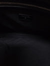 CHANEL Black Lambskin Silver Rocket Charm Classic Clutch Bag Large 115747659 [P]