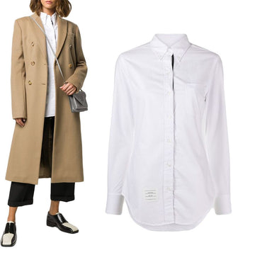 THOM BROWNE Damen Oxford Hemd / Weiß (FLL005E 06177 100) 115751572