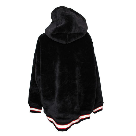 UGG ブラックフェイクファーフードメンズジャケット 95, 100 115764450