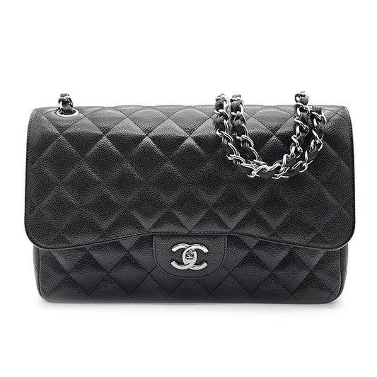 CHANEL キャビア クラシック ジャンボ L373483 115933551