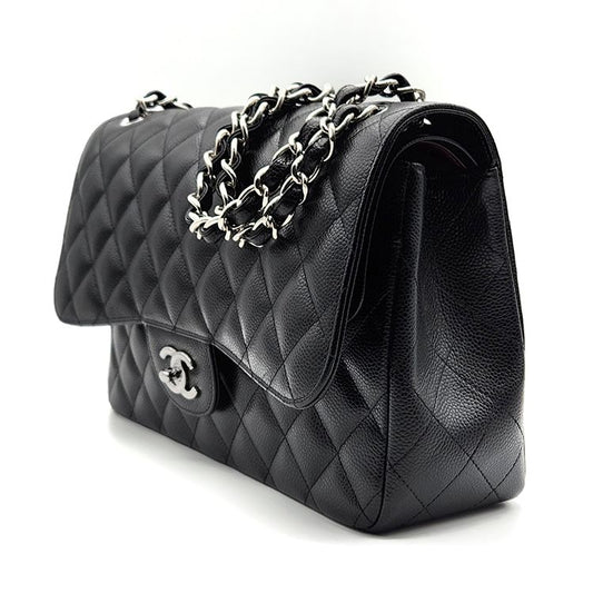 CHANEL キャビア クラシック ジャンボ L373483 115933551