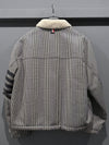 THOM BROWNE Schnitte Pelz 4 Linien Jacke MJO133X 06298 980 115936356 [P]