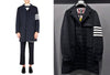 THOM BROWNE 男性のパデッドコート MOD066X 07259 415 116249862 [P]