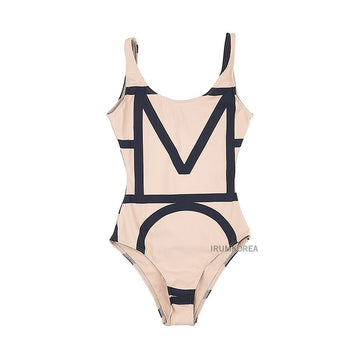 Toteme Monogram Print Swimsuit 116325825