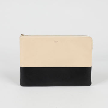Celine Two-Tone Clutch 104233 115613653