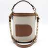 DELVAUX 未使用/ AA0494 PIN ペン キャンバス ミニ バケットバッグ + ストラップ 116338131 [P]
