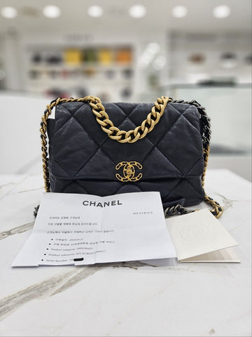 CHANEL 19 Large Lambskin Flap Shoulder Bag AS1161 116457514