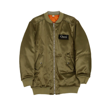 GUCCI Logo-Patch Umkehrbare Bomberjacke 42 115742413