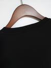 Acne Studios XS Acne Black Micro Embroidery Sweatshirt 1H5163 116829230 [P]