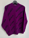 BALENCIAGA ロゴオーバーニットスウェター (110) 116938248 [P]