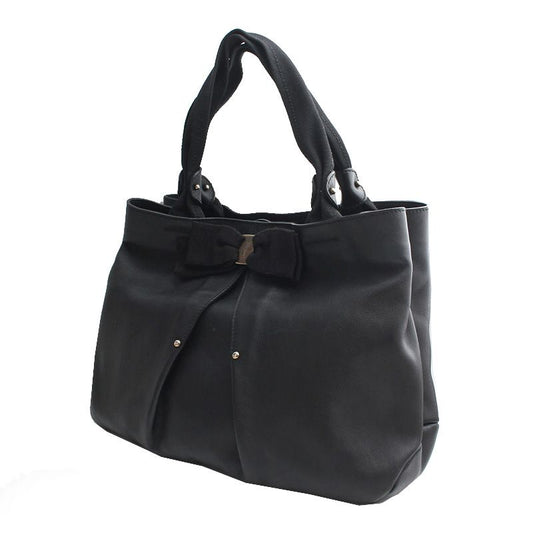 SALVATORE FERRAGAMO Schwarze Vara Leder Tote-Tasche 117008954