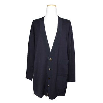 Salvatore Ferragamo Navy Blue Men's Cardigan 100, 105 117080066