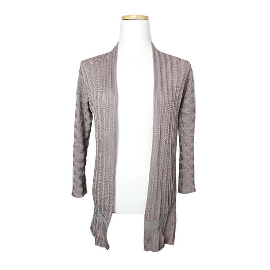 Emporio Armani Lavender Gray Knit Cardigan 44, 55 117092498