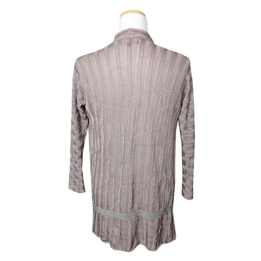Emporio Armani Lavender Gray Knit Cardigan 44, 55 117092498