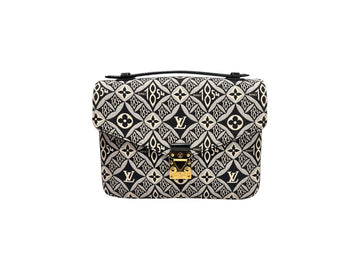 LOUIS VUITTON ポシェット・メティス MM ショルダーバッグ 1854 M57272 ブラック 117228801