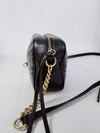 Gucci GG Black Marmont Matelassé Small Crossbody Bag 117317281 [P]