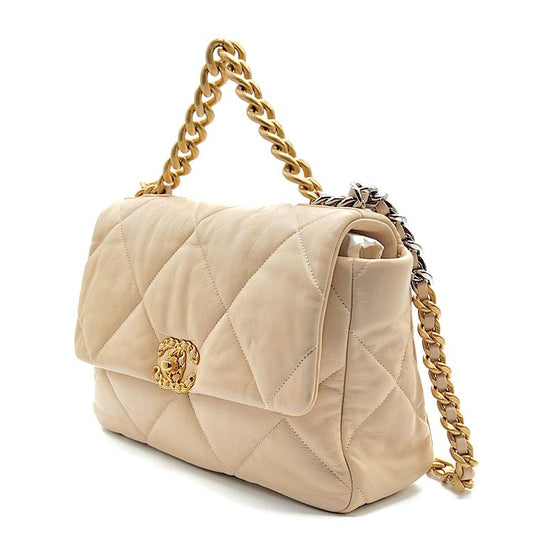 CHANEL 19 フラップバッグ ラージ L237489 117417292