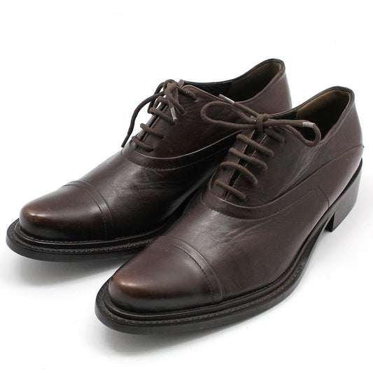 Prada Brown Leather Lace-Up Women's Shoes 36 117521162