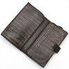 Bottega Veneta 114074 Dark Brown Weaving Mesh Long Wallet 117667241 [P]