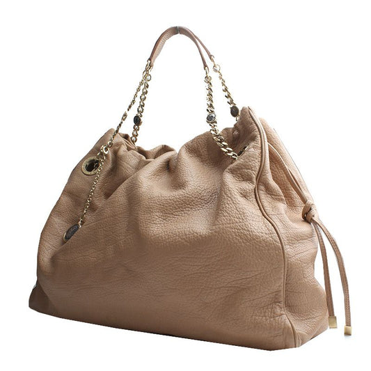 BVLGARI レザー ゴールド ハードウェア ビッグ ホーボーバッグ 117706052