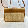 Dior Montaine 30 Cannage Raffia Natural Shoulder Bag 117745857 [P]