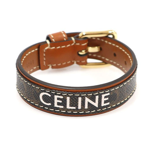 Celine Triope Canvas Tan Calfskin Women's Bracelet 46Y403TOE.04GT.TU 117779575
