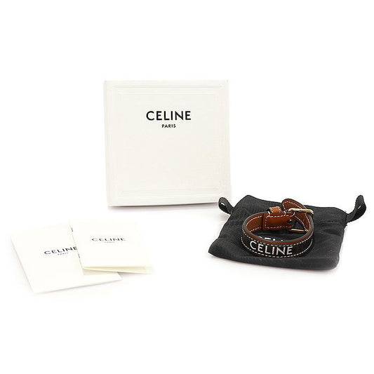 Celine Triope Canvas Tan Calfskin Women's Bracelet 46Y403TOE.04GT.TU 117779575