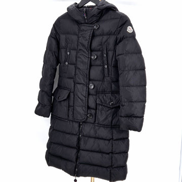 Moncler Geneviève Women's Long Down Coat Black 117820508