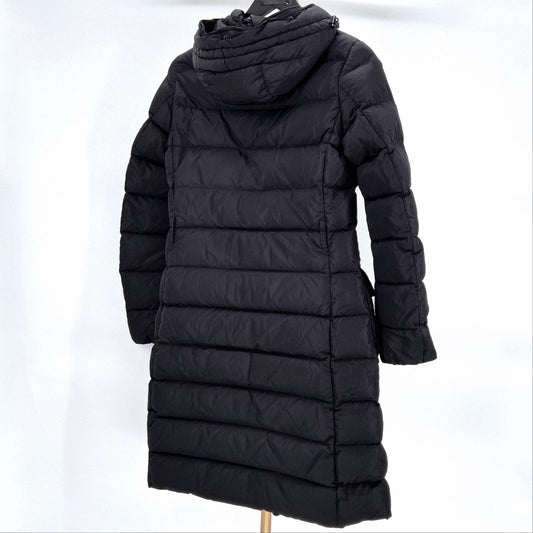 Moncler Geneviève Women's Long Down Coat Black 117820508