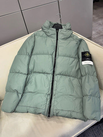 STONE ISLAND NASLAN LIGHT WATRO DOWN-TC ミント 2XL 117823427
