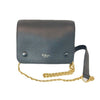 MULBERRY HH4420 ブラッククリフトン スモールクラシックチェーンショルダーバッグ クロスバッグ 117994458 [P]