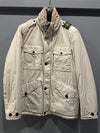 Stone Island Ivory Naslan Shoulder and Fan Padded Jacket 731543532 V0092 118000060 [P]