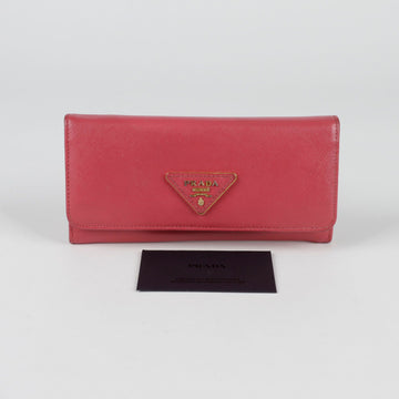 Prada 1M1132 Metal Logo Long Wallet 117737816