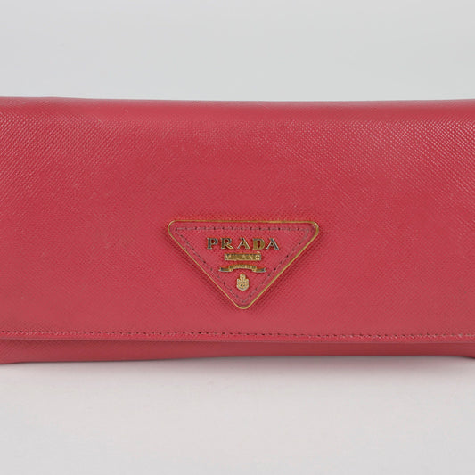 Prada 1M1132 Metal Logo Long Wallet 117737816