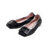 Roger Vivier Women's Bib Pocket Buckle Flat Shoes 118051118 [P]