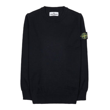 STONE ISLAND Wappen Patch Virgin Wool Strickpullover (für Erwachsene geeignet) V0029 (10-12) 7916509C4 118051512