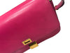 CELINE クラシックボックスミディアムフラップバッグ 164172DLS.27HB ハイビスカス 118187212 [P]