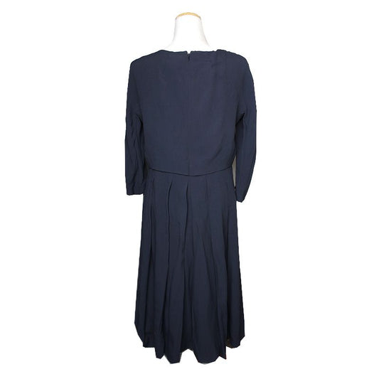 MAXMARA S ネイビー ブルー ワンピース 55 118188575