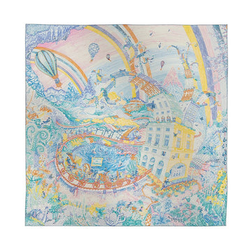 Hermes Les Folies du Faubourg 90 Scarf H004147S 06 150514309
